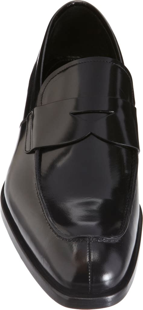 prada apron toe penny loafers|Prada apron toe loafer + FREE SHIPPING .